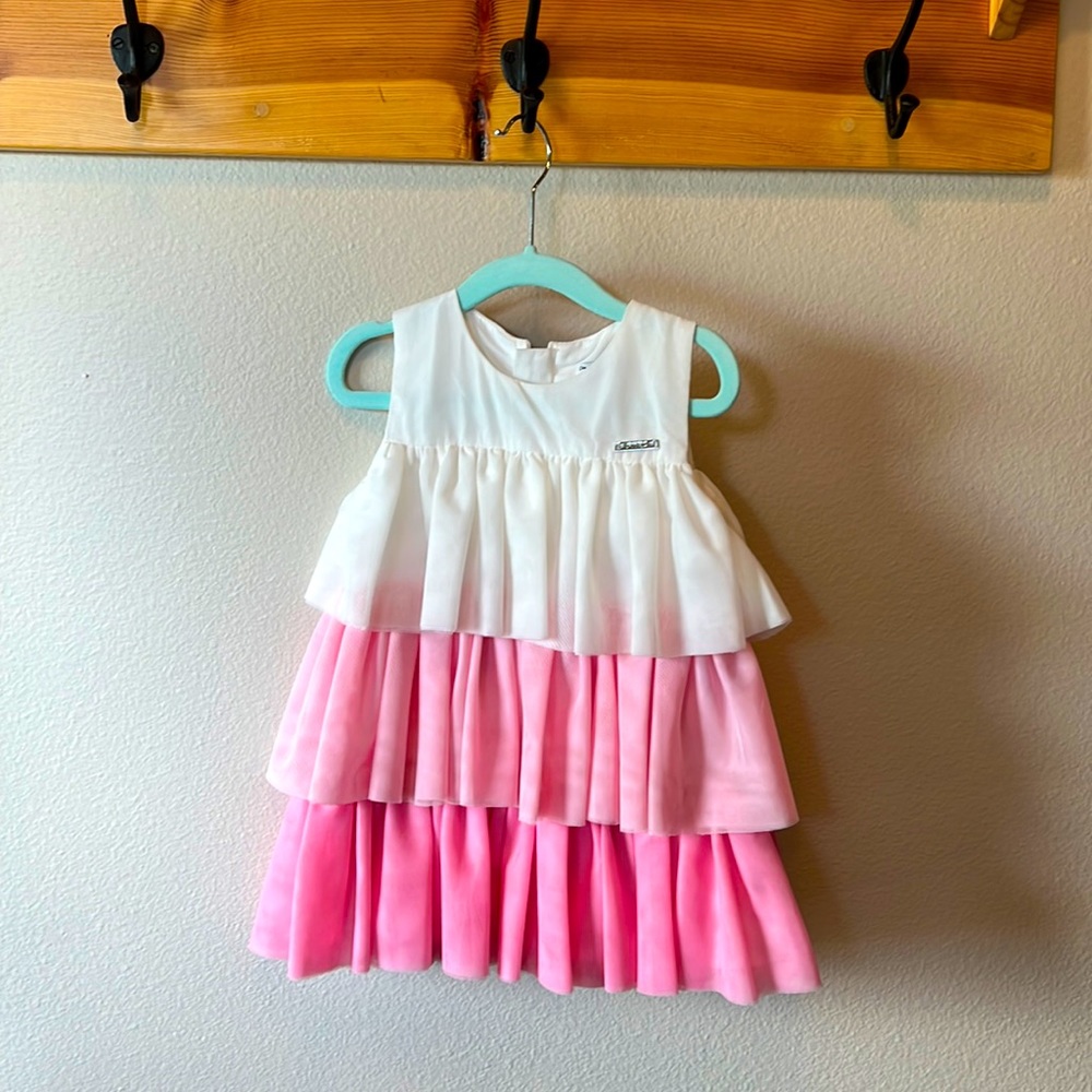 Like new! Mayoral soft tulle toddler party dress
